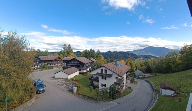 Apartment overlooking the Grünten, on foot to the Great Alpsee