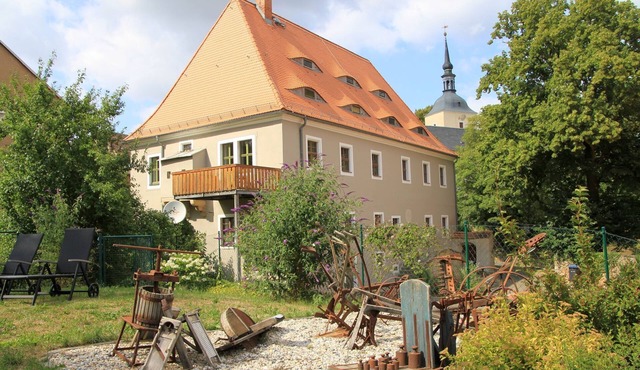 Apartment-Private Bathroom-Garden view-Fewo Pfarrhaus Maxen