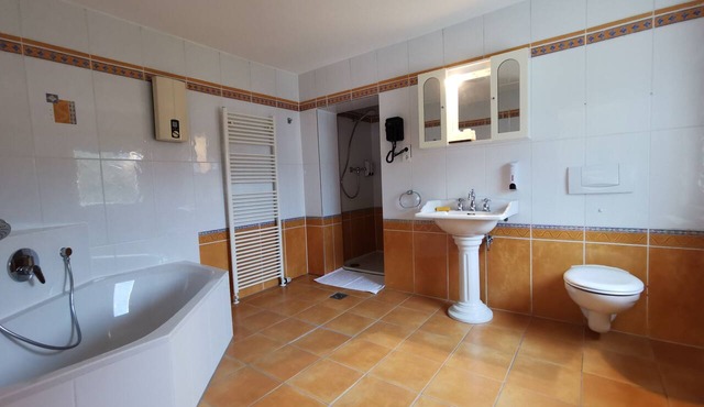 Apartment-Private Bathroom-Garden view