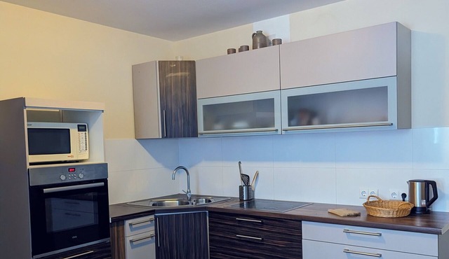 Apartment-Private Bathroom-mit Küche