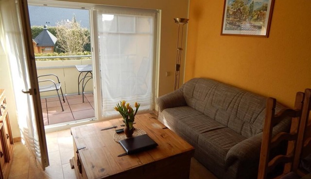 Apartment-Private Bathroom-Garden view-Balkon oder Terrasse
