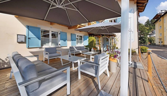 Apartment "Residence Montebel Bilocale" with Mountain View, Garden & Terrace