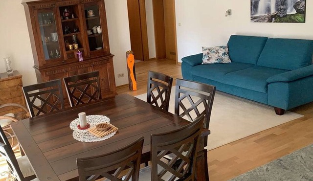 Apartment 'Rosengarten, 65 Qm' with Mountain View, Balcony and Wi-Fi