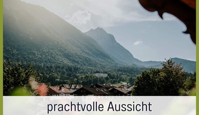 Apartment Schlossblick, chic, modern 5 star 61 m², kitchen, bedroom, balcony
