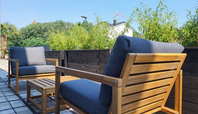 Apartment Schlossterrassen 4b with Private Terrace and Shared Garden