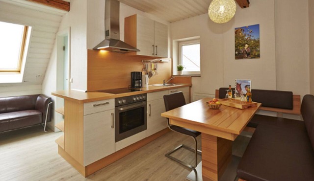 Apartment Schwalbennest with two bedrooms and walk-in shower