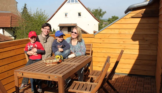 Apartment Sonnenwinkel for 1-5 people with a large balcony