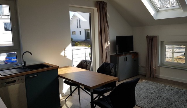 Apartment Studio EifelGlückII with balcony