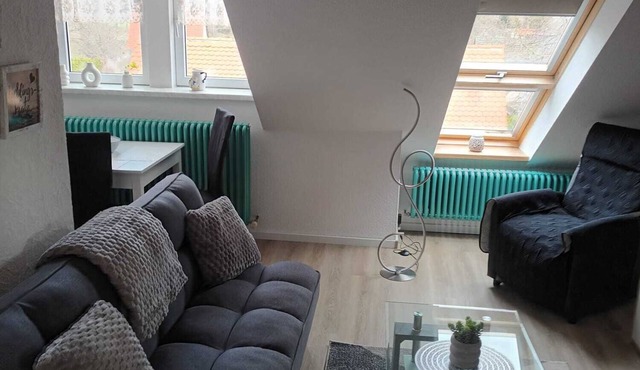 Apartment Tina with top equipment, sauna and only 3 km to the Bärwalder See