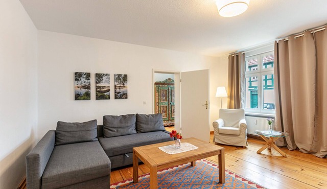 Apartment 'Traumhafte Fewo Im Herzen Templins' with Shared Terrace, Shared Garden and Wi-Fi