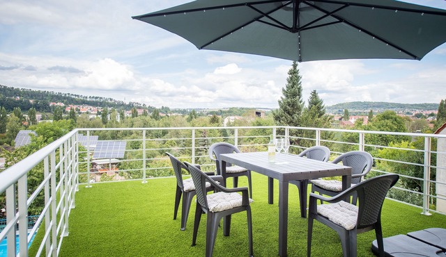 Apartment "Weitblick" in 99817 Eisenach with a fantastic terrace