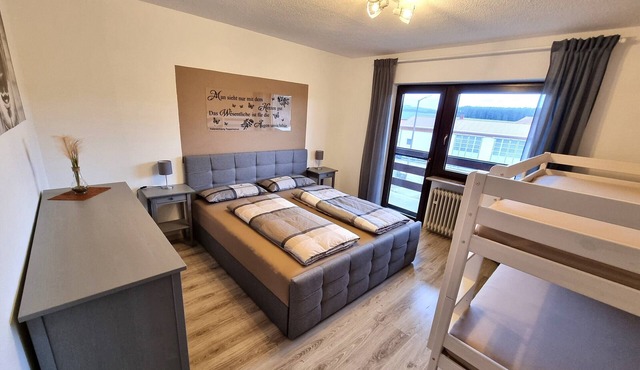 Apartment with 3 bedrooms including bunk beds