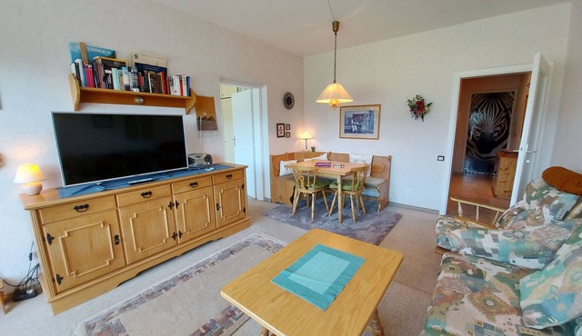 Apartment with exceptional mountain views, balcony and modern amenities in Bad M