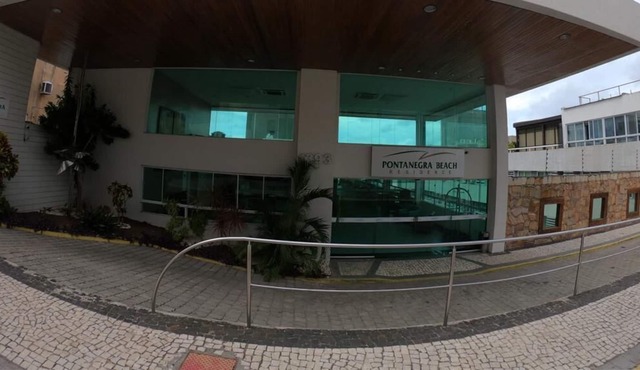 Apartment with excellent location by the sea, on the beach of Ponta Negra