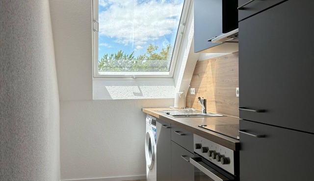 Apartment with kitchen, bathroom and 2 bedrooms