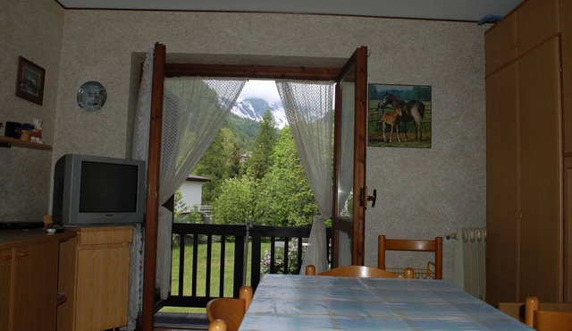 Apartment with mountain view