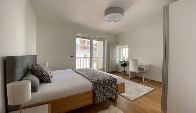 Apartment with pool and wellness area