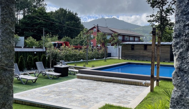 Apartment with pool steps from the beach