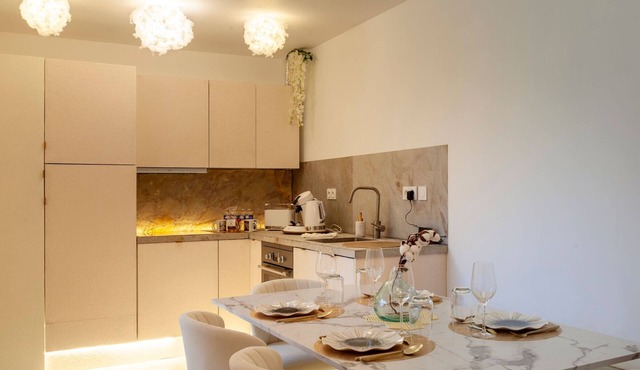 Apartment with spa and sauna, Vierzon historical center