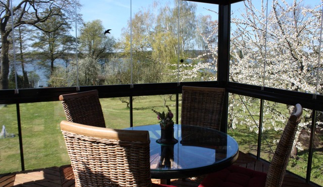 Apartment with winter garden and lake view - Ferienhof Löschebrand