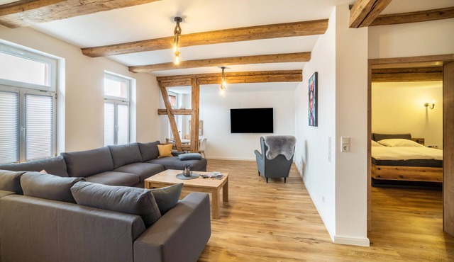 Apartment 'Zum Borkenkäfer 2' with Shared Terrace, Balcony and Wi-Fi