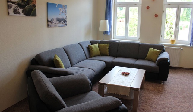 Apartments in the Harz, Large apartment 7 with 3 bedrooms - 6 people, dog ok.