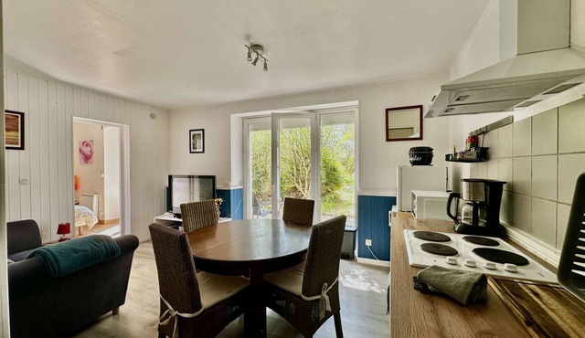 Appart' Basly - with terrace 7km from the beach
