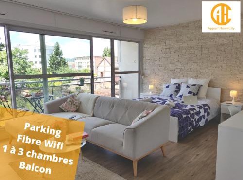 Appart'HomeCity - Rouen Grand Prieuré - 1 à 3 chambres