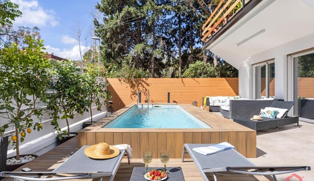 Appartamento in villa con piscina privata