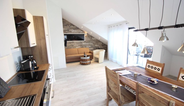 Appartement Merlot, 50 qm mit 1 Schlafzimmer, max. 4 Personen