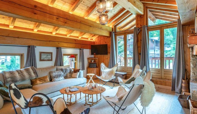 Appartement duplex de haut standing, skis aux pieds, 82m², 8 pers., cheminé, au cœur de Val d'Isère - FR-1-694-305