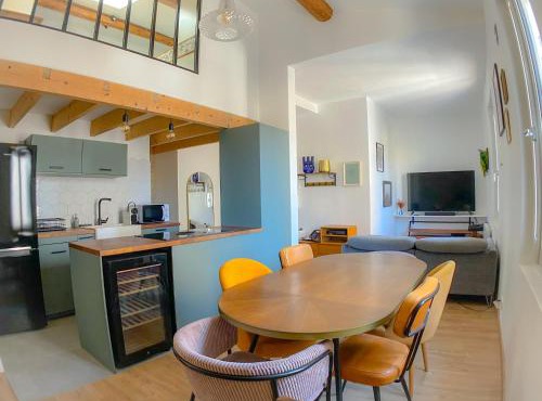 Appartement L'Authentique Duplex Montpellier Centre Ville Proche Gare