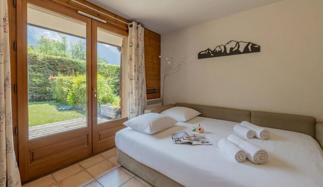 Appartement Les Capucins jardin, Chamonix, France