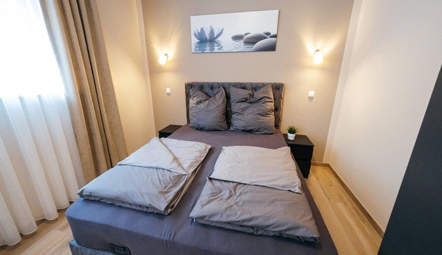 Appartement mit Doppelbett