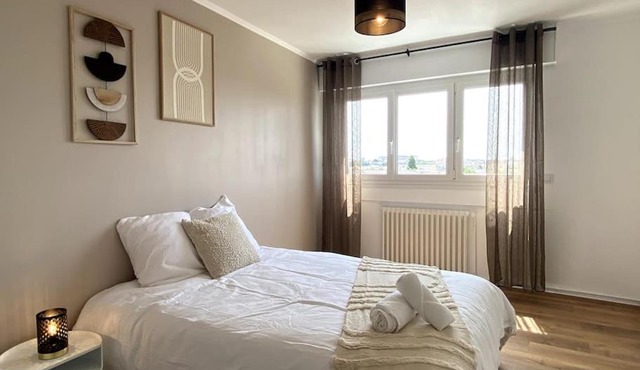 Appartement neuf, 3 chambres avec vue panoramique