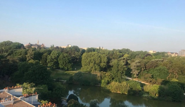 Appartement Paris 14, vue sur Parc Montsouris,balcon Filant Plein sud
