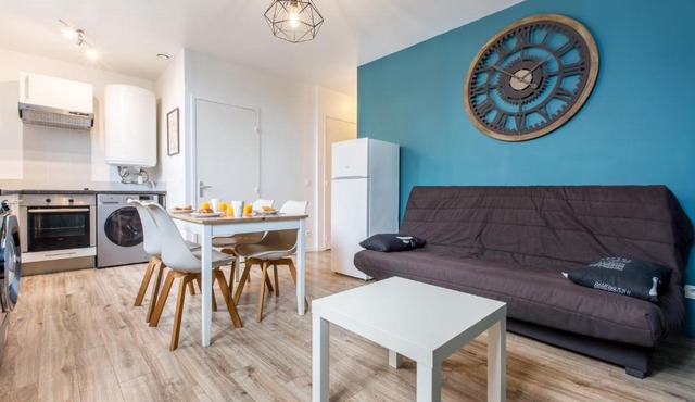 Appartement style industriel, propre, WIFI Fibre