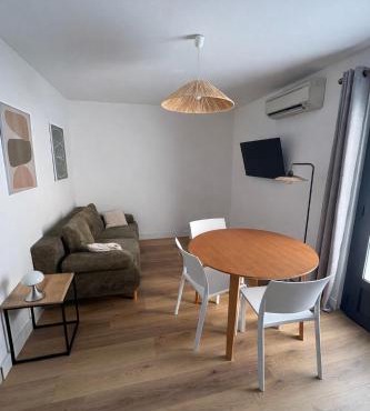 Appartement T2 climatisé avec terrasse privative