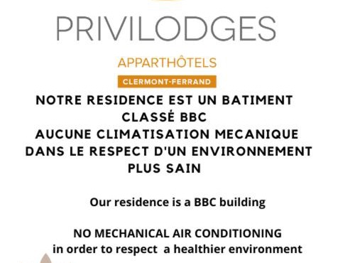Apparthotel Privilodges Carré de Jaude