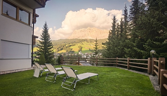 Appartment mit Traumblick auf den Dolomiten