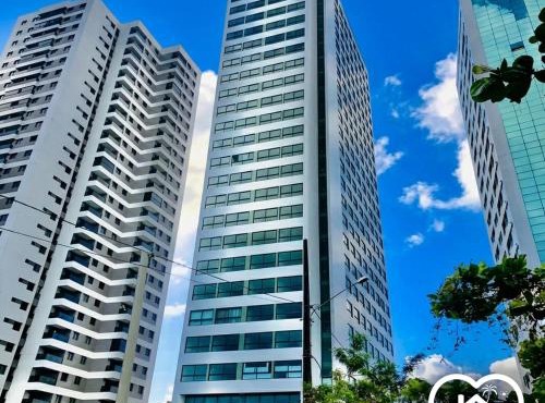 Apt Completo com Vista para o Mar, Ar Condicionado e Café da Manhã Opcional