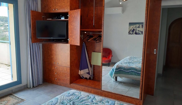 Apt N°2/35m² private solarium 16m². www.sejours-de-reves-cote-dazur.ovh/index.htm