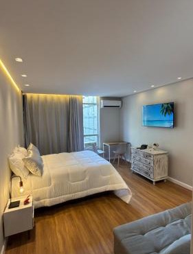 Apto 711 - Elegância com vista parcial da Praia