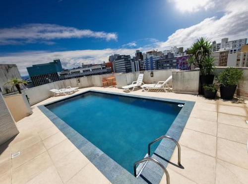 Apto Centro Floripa Com Ar Cond Piscina Garagem e Academia