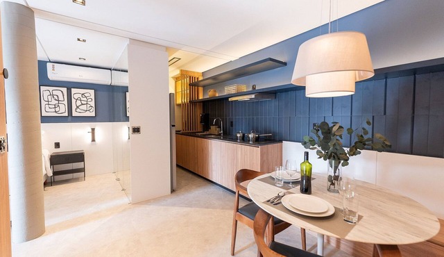 Apto completo 62 m² - Com closet e cozinha completa