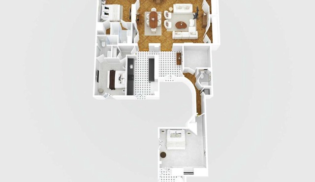 Arc de Triomphe Luxury 3 Bed 3,5 Bath