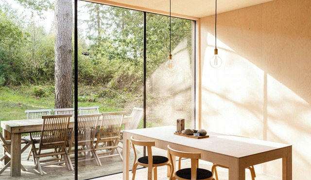 Architect-designed dream house amidst the woods