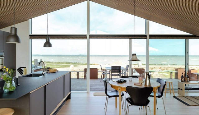 Architect-designed gem with views of Venø Bay