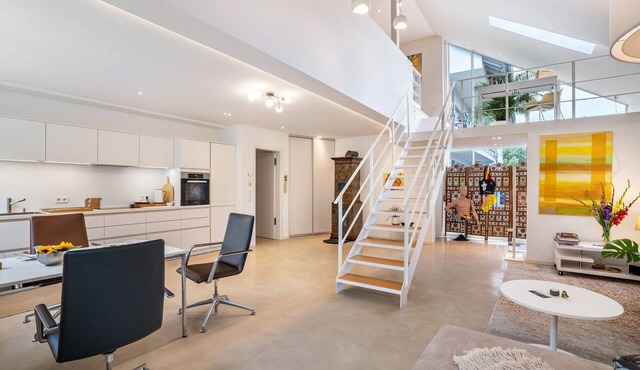 Architect's House Baden with Studio, Mountain View, Private Terrace, and Wi-Fi