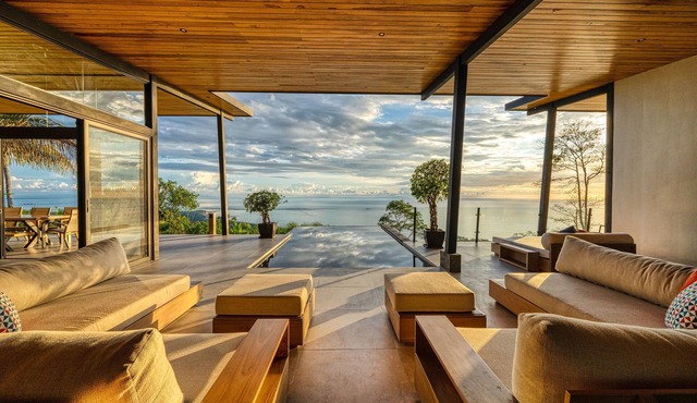 Architectural Oceanview villa HR6, mind-blowing sunset, comes with Concierge